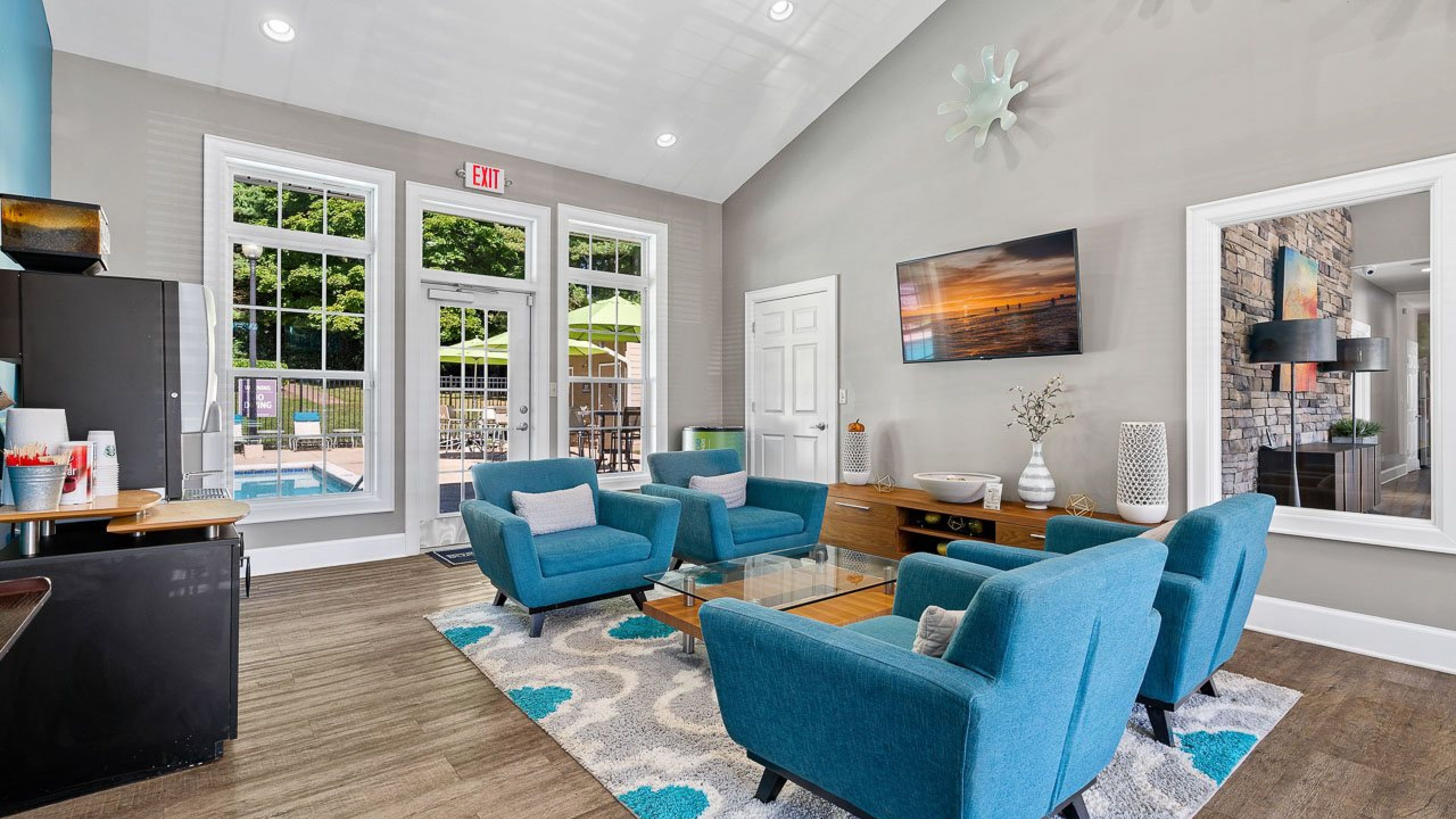 Hawthorne at Bear Creek clubhouse amenity